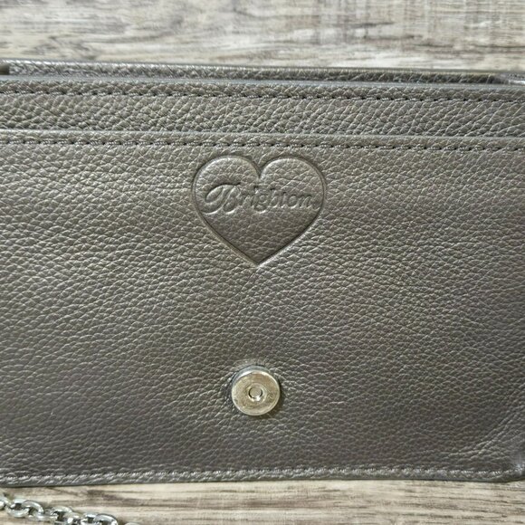 Brighton Star Glam Snappy Flap Mini Bag Crossbody Purse Clutch Studded Jeweled - Picture 7 of 15